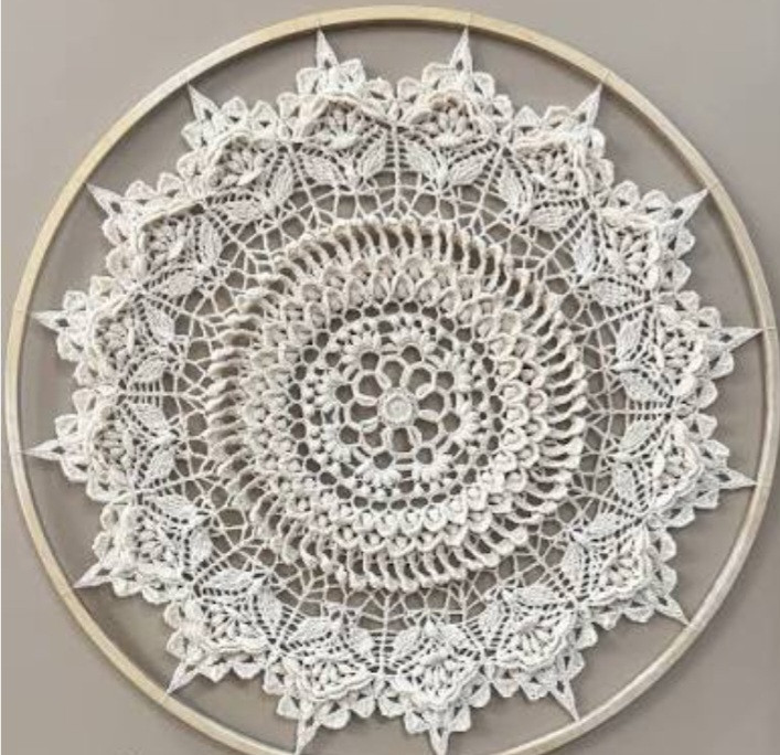 دیوارکوب ماندالا مدل جهان پریان ۵۰ سانت