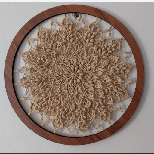 دیوارکوب ماندالا مدل دریادا برجسته حدود ۲۰ الی ۲۵ سانت