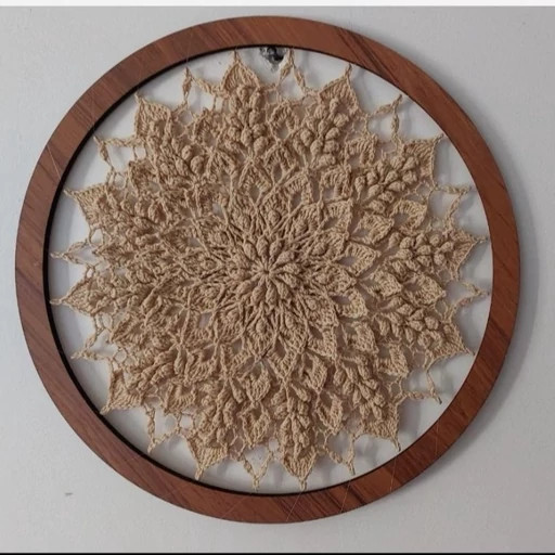 دیوارکوب ماندالا مدل دریادا برجسته حدود ۲۰ الی ۲۵ سانت